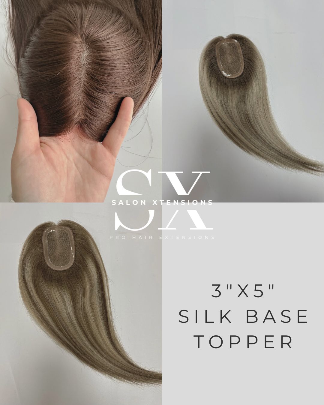 3x5 Silk Base Topper