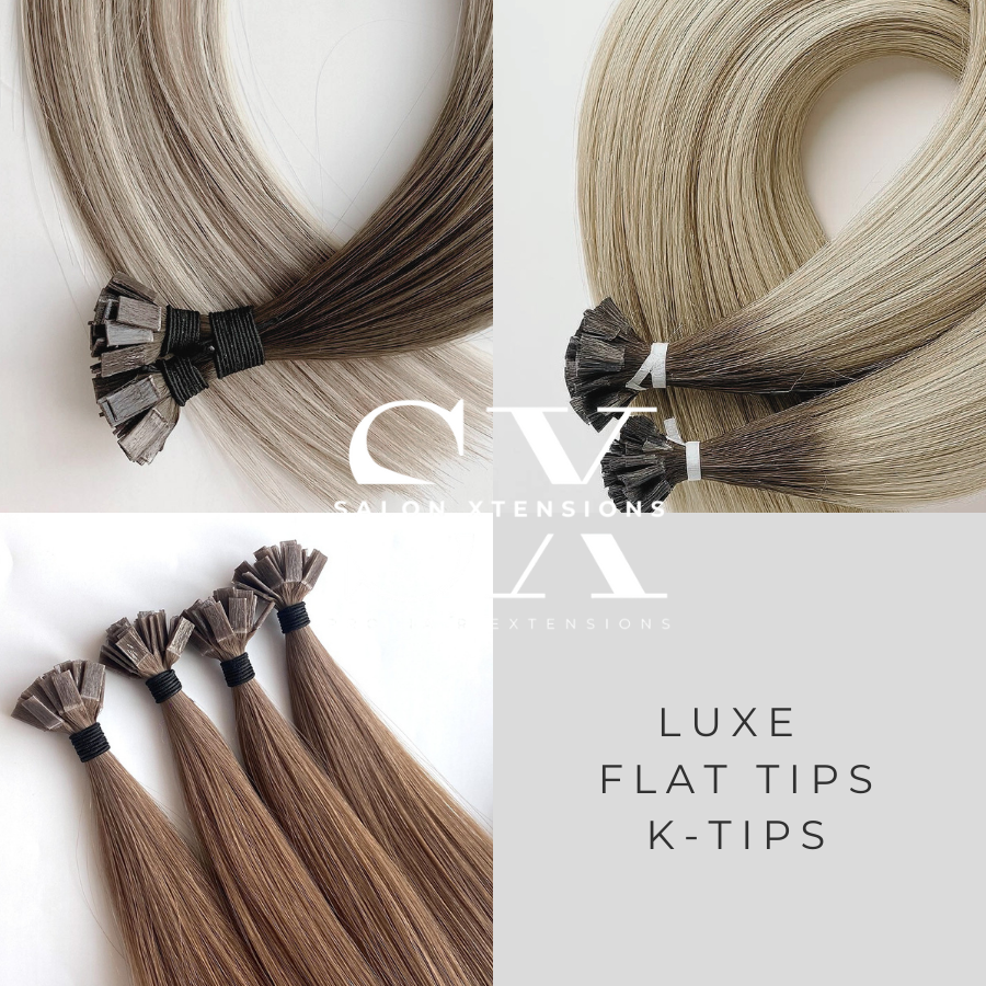 18" Luxe Flat Tips/ K-Tips (25 pcs/ 25g)