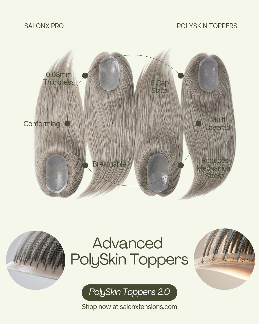 16" PolySkin Toppers 2.0