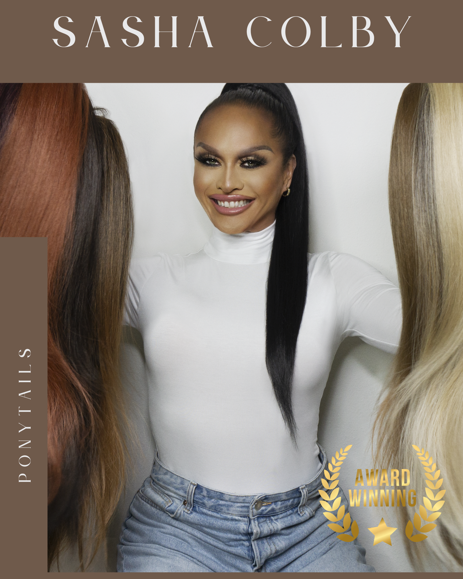 28" Sasha Colby Ponytail